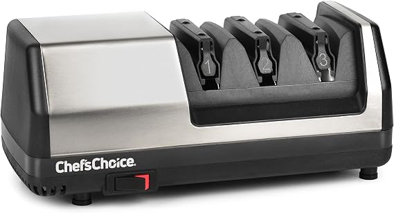 Chef's Choice Model 151 Universal Electric Knife Sharpener, Stainless Steel
