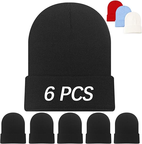 Beanie Hats for Men Beanie for Women Winter Knitted Hat Stocking caps, Soft Ski Hat Warm Blank