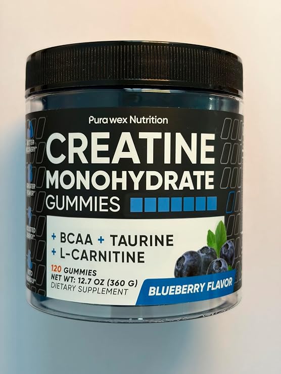 omplex with 5000mg creatine monohydrate Plus L-Carnitine, BCAA, Taurine, and B12 - a Powerful Alternative to Messy Powders and Low-dose Capsules