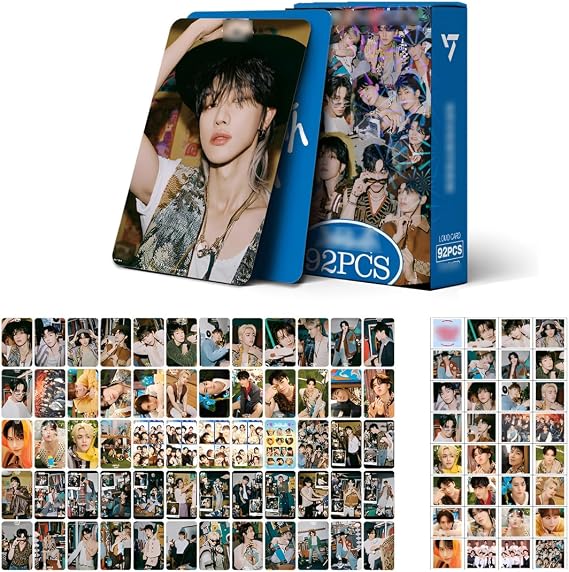 MXP 92 PCS SEVENTEEN photocards SEVENTEEN 11th Mini Album [SEVENTEENTH HEAVEN] Korean pop Lomo Cards Set Merch Boys and Girls Lomo Card Set