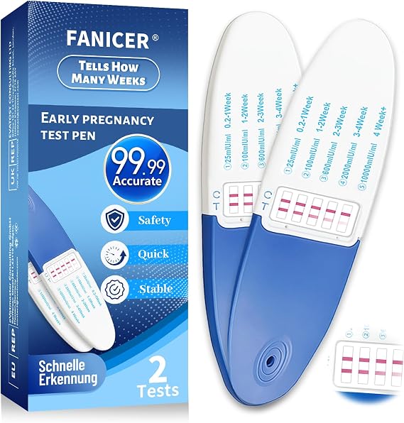 2 x Pregnancy Test Weeks Indicator - How Many Weeks Pregnancy Test
