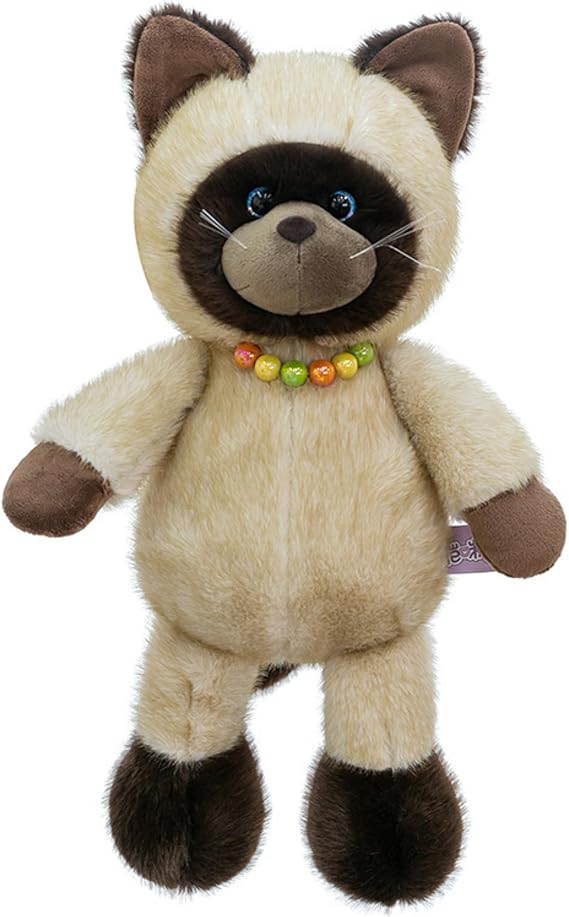 Cat Cuddly Toy Kawaii Cat Cuddly Toy Plush Toy Doll for Playing and Cuddling Suitable for Boys and Girls (30 cm)