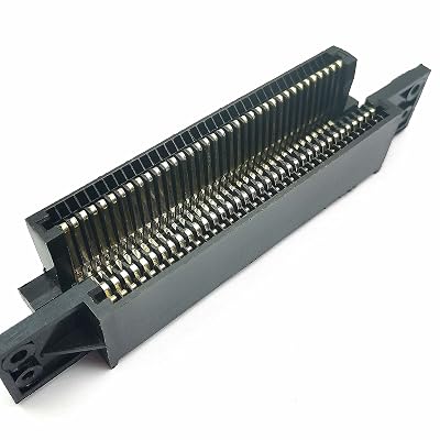DEVMO 72 Pin Replacement Connector Cartridge Slot Compatible with Nin-tendo Console NES 8 Bit Entertainment System Accessories Games Repair Part