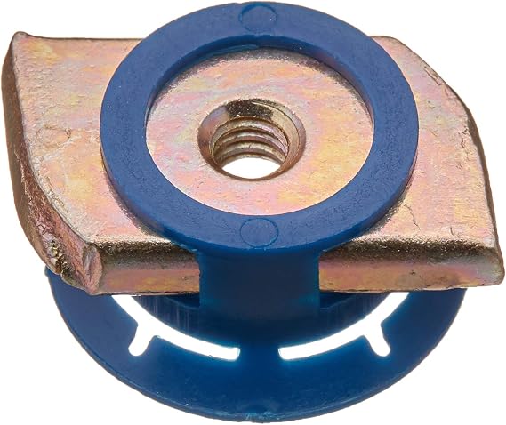Thomas & Betts ZCM1001/4-10 1/4-20 Nylon C1 Nut for All 1-5/8-Inch Channel, 5-Pack