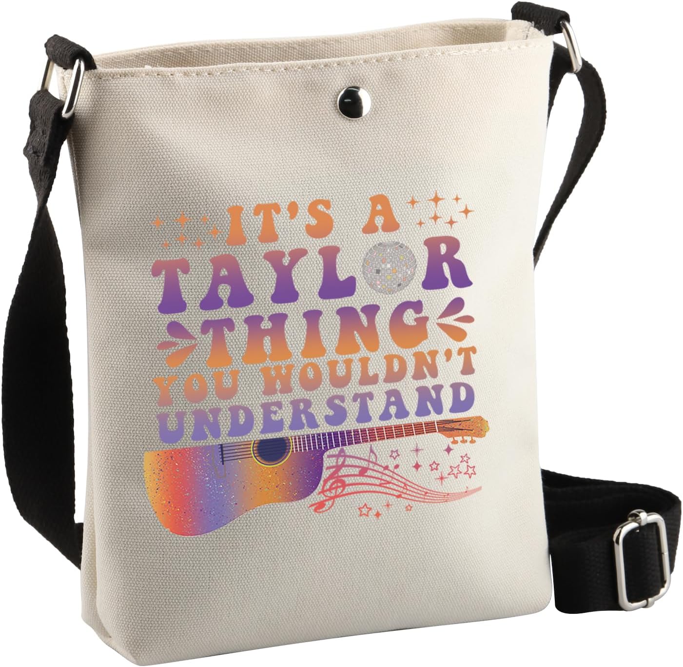 PLITI It's A Taylor Thing You Wouldn't Understand Funny Music Lover Bag For Music Fans Singer Crossbody Bag