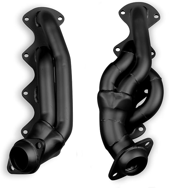 Flowtech 91673FLT Shorty Headers - Black Painted