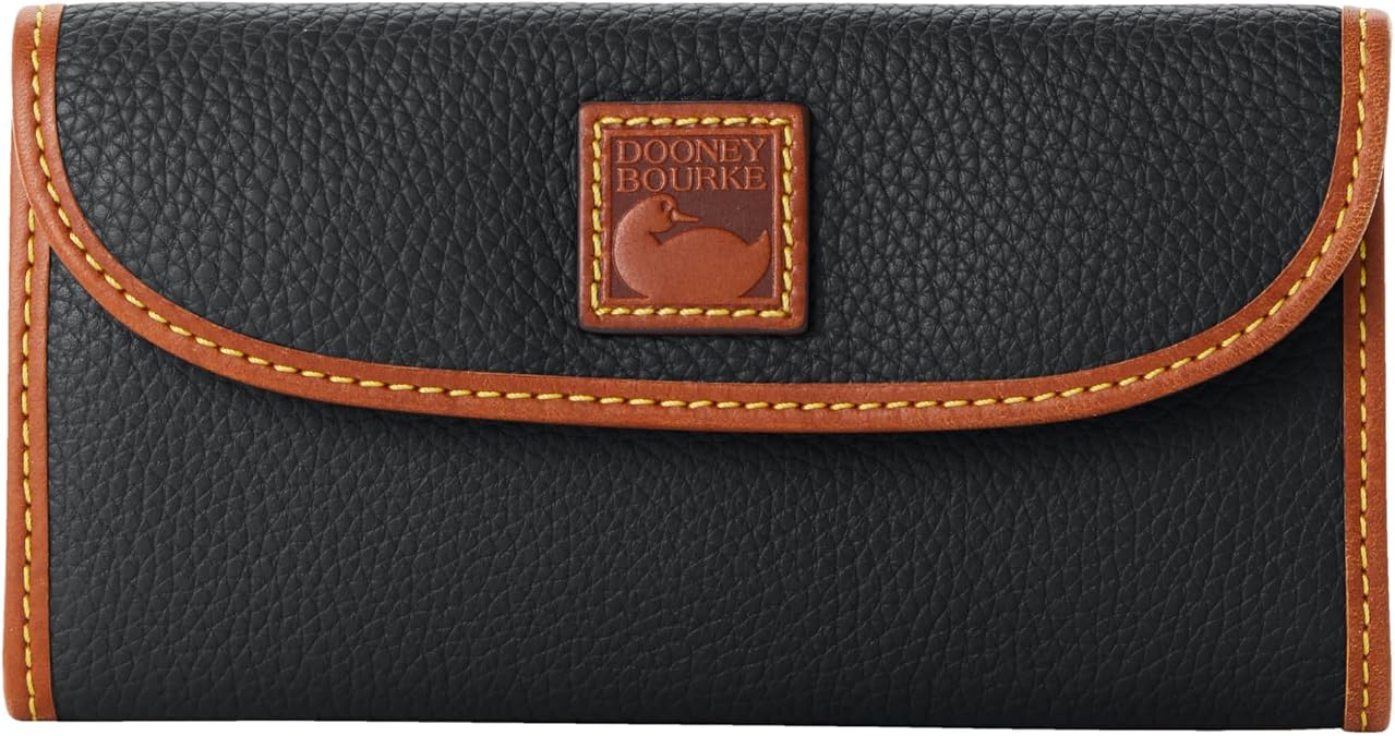 Dooney & Bourke Handbag, Pebble Grain Continental Clutch