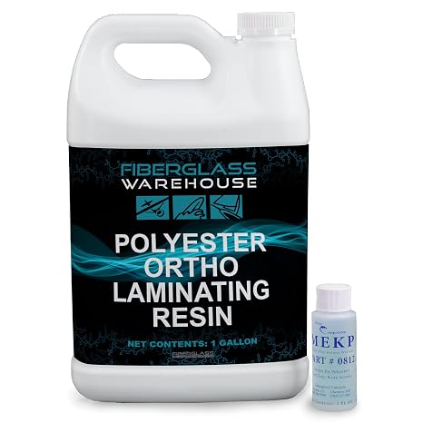 Fiberglass Warehouse Polyester Laminating Resin, Marine Grade, 1 Gallon