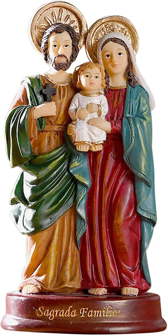 Nativity Sets for Christmas Indoor Nativity Scene Figurines Holiday Collection Resin (j)