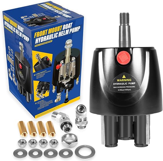 HH5271-3 Hydraulic Steering Helm Pump, 1.7 cu in Front Mount for Seastar