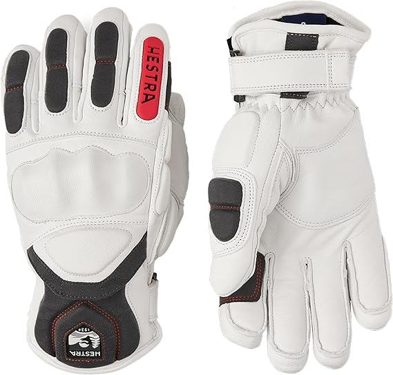 Hestra Impact Racing SR Glove, 5-Finger Skiing Glove for Slalom Alpine Racing