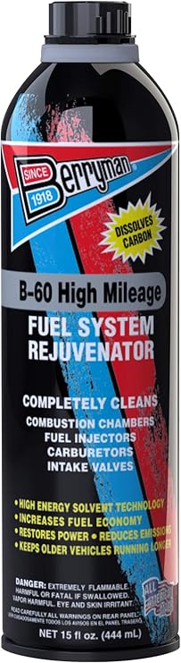 Berryman 7516 High Mileage Fuel System Rejuvenator, Pour Can 15 fl.oz