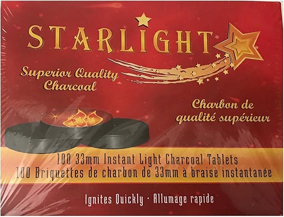 STARLIGHT CHARCOAL-33 mm-1-pack