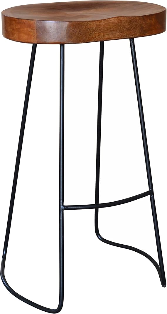 Boston Barstool, 16x12x30, Cherry