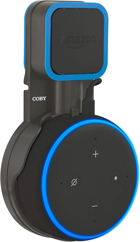 Portable Voice Assistant Wall Mount Echo Dot 3nd Gen with Speaker Holder