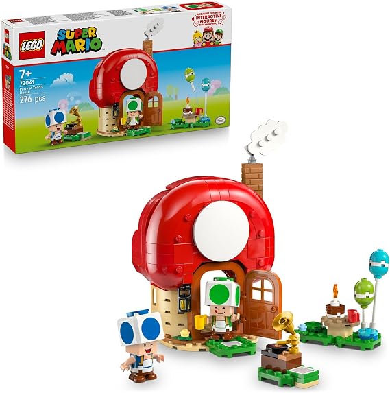 LEGO Super Mario Toad Evinde Parti 72041