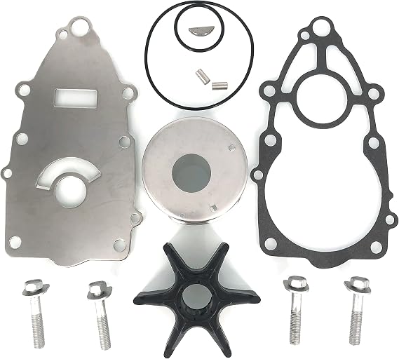 60x-w0078-00-00 ウォーターポンプインペラー修理キット ヤマハ 200hp 225hp 250hp 300hp 300hp 4ストローク船外機 シエラ 18-3516 200hp 225hp 250hp 300hp Vz200 Vz225 Vz250 Vz300 2用 003-2 009