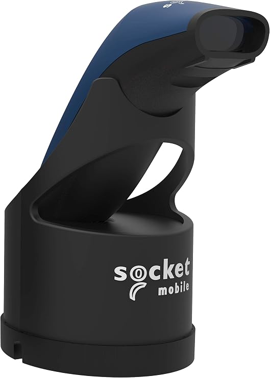 SOCKET S740, Universal Barcode Scanner, Blue & Black Dock