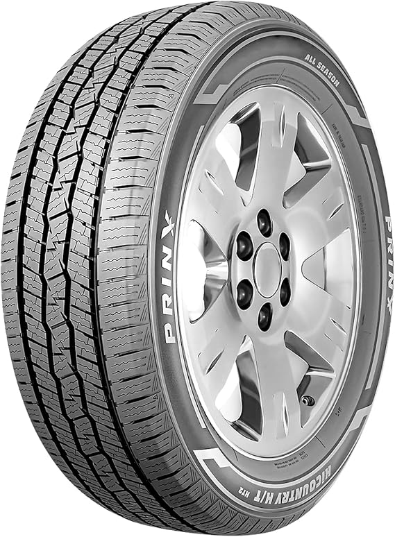 Prinx HiCountry HT2 Highway LT275/70R18 125/122S E Light Truck Tire | Light Truck Highway All Season Traction 125/122S Rated E (10 Ply) Radial Construction Black Sidewall Tire