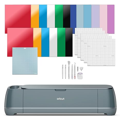 Cricut Maker 4 Essentials Bundle 56 x 18.3 x 15.8 cm Hobby Plotter Cutting Machine Creative Work Plotting
