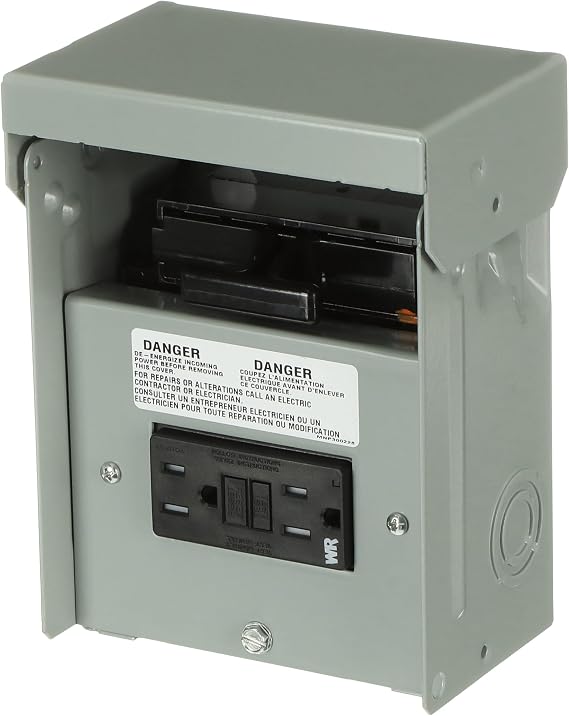 ABB 60A AC Disconnect GFCI Receptacle Non-Fusible Weatherproof