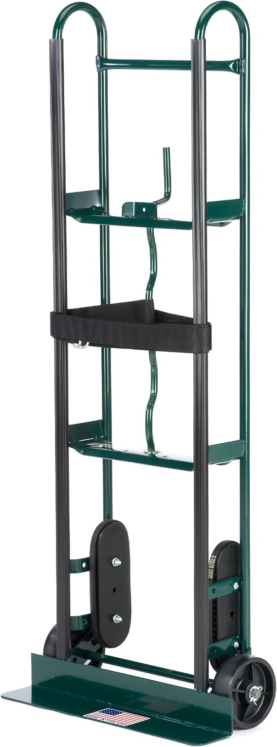 Harper Trucks 6781 Appliance Hand Truck, Dark Green