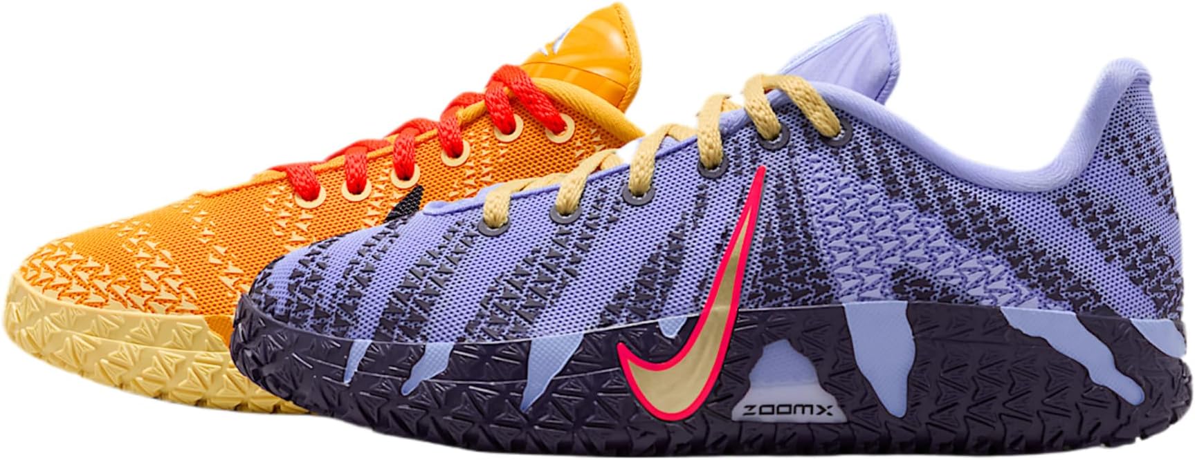 Ja 3 "Channel 12" Big Kids' Basketball Shoes (University Gold/Purple Dynasty/Volt Tint/Soft Yellow)