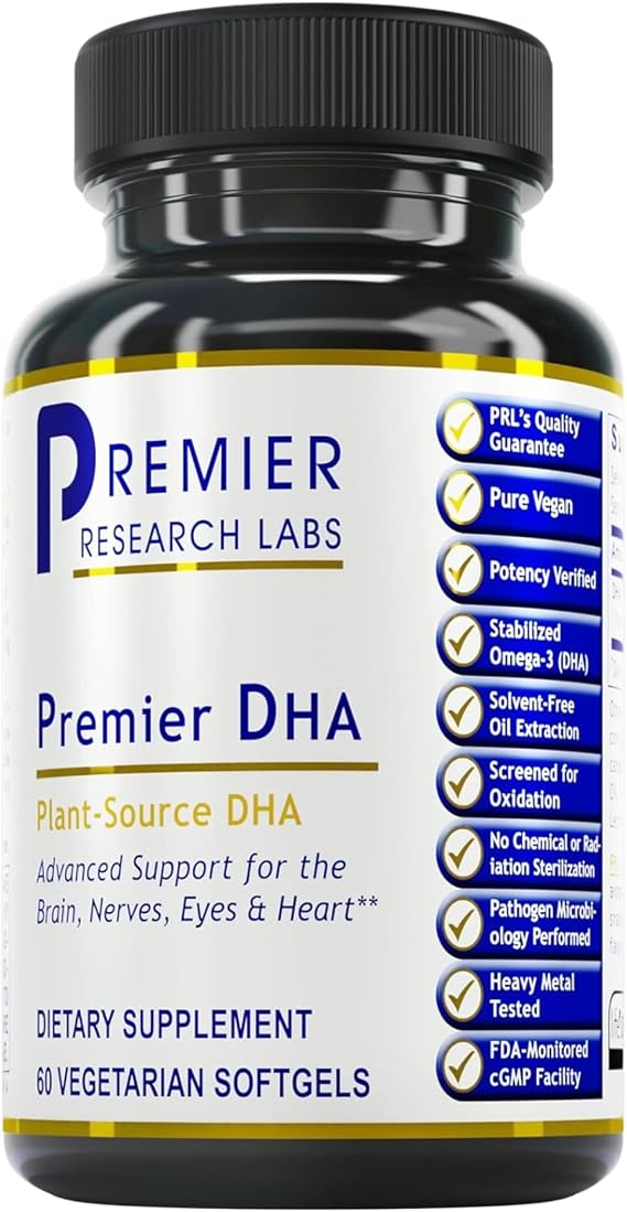 Premier Research Labs Premier DHA - 60 Vegetarian Softgel Capsules