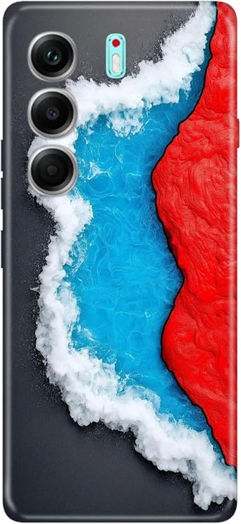 TECNO Tecno Camon 40 Pro 5G ile Uyumlu Silikon Kılıf, Atenn Temalı Desenli, Darbe Emici