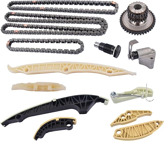 Timing Chain Kit Replacement for 2014-2018 VW Jetta Golf Passat Beetle Audi A4 A6 TT 1.8L 2.0L TFSI TSI 06K109158AA 06H105209AT 06H109467AF 06K109467K