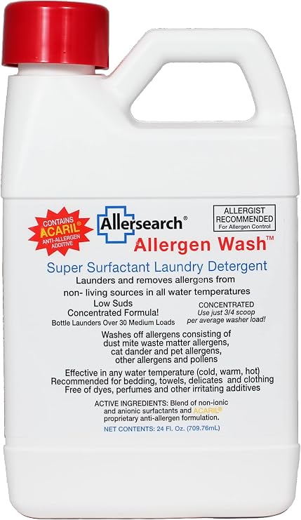 Allersearch AllergenWash 24 Oz Laundry Detergent