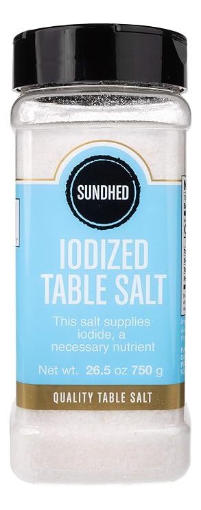 Sundhed Iodized Table Salt in Refill | 750 Grams (26.45 oz)