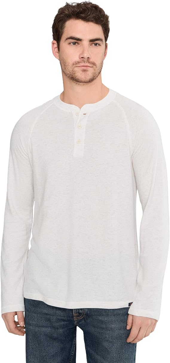 Faherty Men's Cloud Long Sleeve Henley