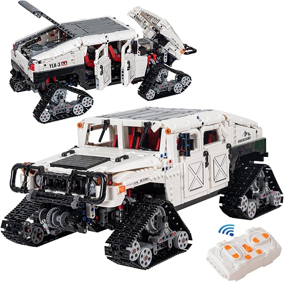 UNCLE BRICK Technical Off-Road Remote Control Car Building Blocks,1:8 MOC Remote Control Car Building Blocks,with Technical Motorize Set for Boys Age 8-12 Gift(3088pcs)