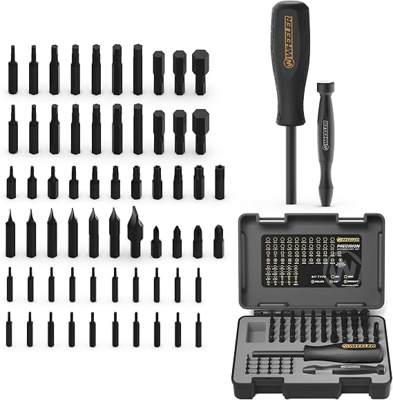 Wheeler SAE/Metric Hex and Torx Screwdriver Set with Magnetic Screwdriver,