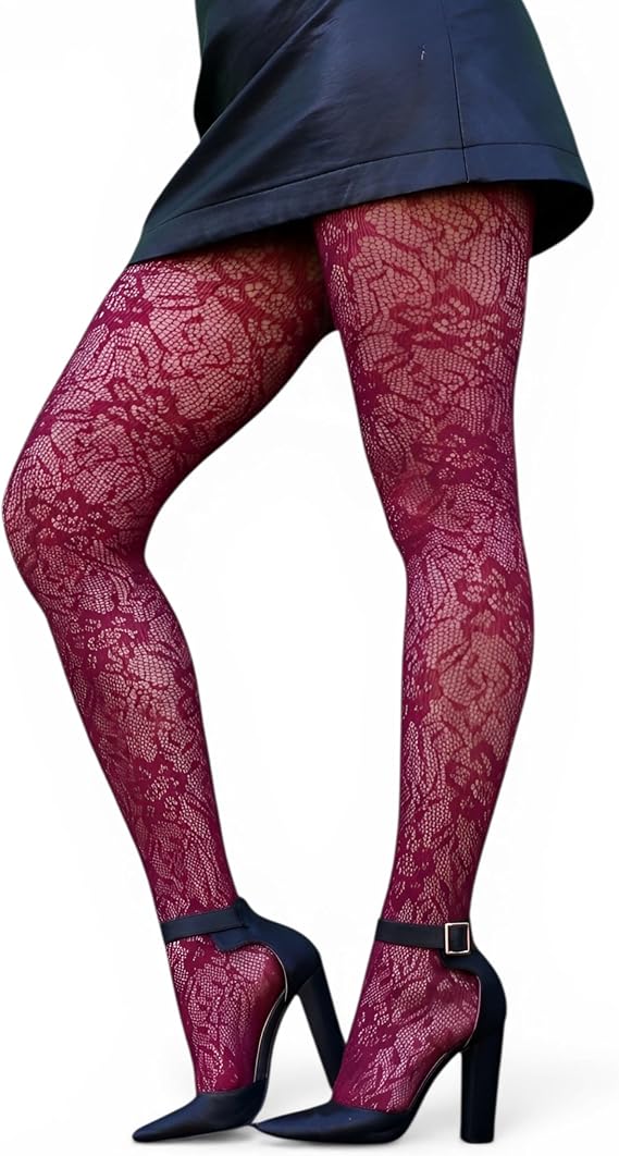 Millennials In Motion Sheer Elegance Patterned Tights