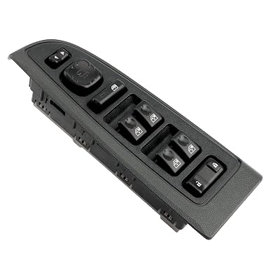 15883320 Master Power Window Switch & Panel Assembly with Mirror Folding Control, Compatible with 2003-2007 Chevy Avalanche Silverado Tahoe, GMC Sierra Yukon, Cadillac Escalade, Replaces# 920-020