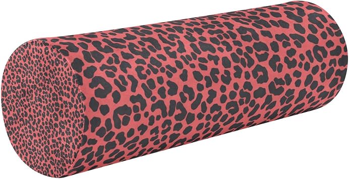 Bolster Pillow Decorative Neck Roll Pillow Long Round Pillows for Bed Cylinder Accent Pillow Support Pillows for Legs Leopard Print Pattern A Seamless Repeating Pattern Design A Flat