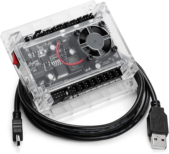 SainSmart Genmitsu CNC Router Machine Controller Board with ABS Case for CNC 1810-PRO/3018/3018-PRO