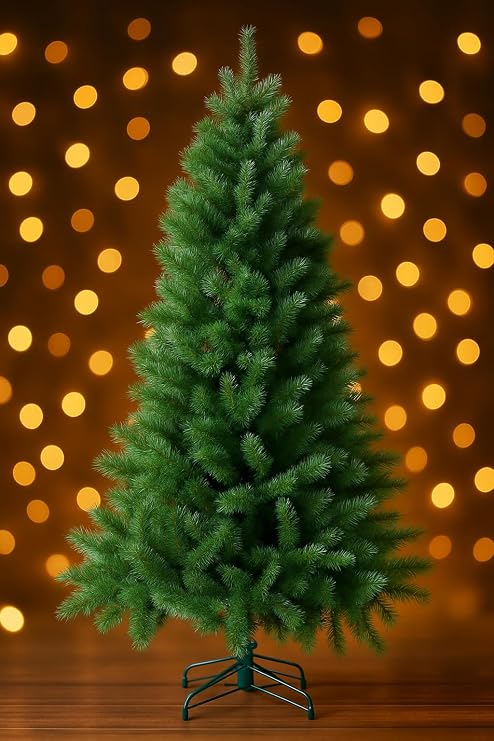 150 Cm 320 Dal Yılbaşı Ağacı Gür Dallı Noel Yılbaşı Çam Ağacı Demir Ayak Demir Gövdeli