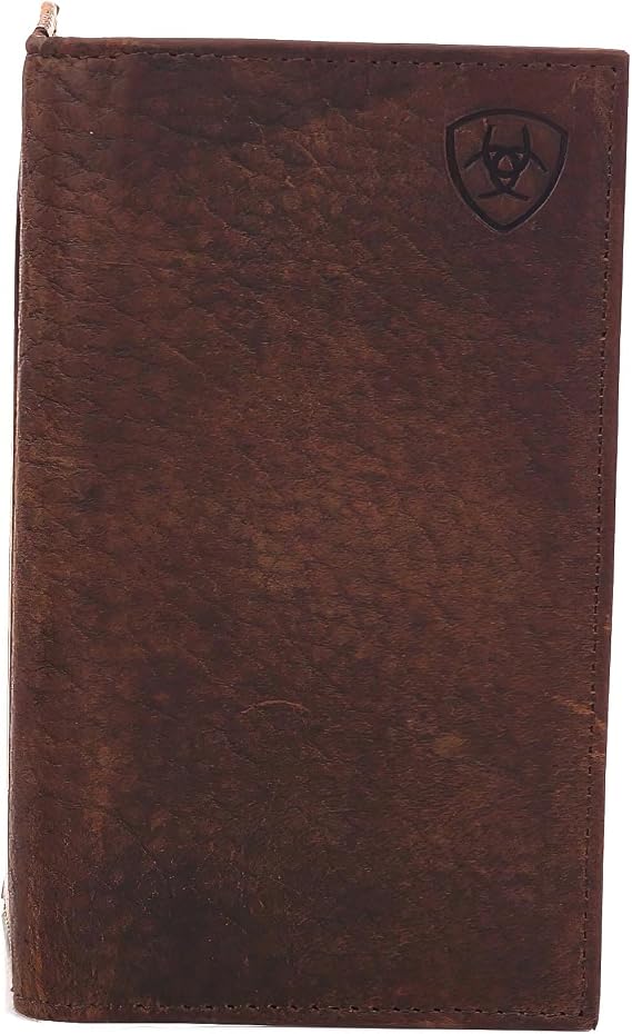 ARIAT Rodeo Wallet Emboss Corner Logo Brown One Size