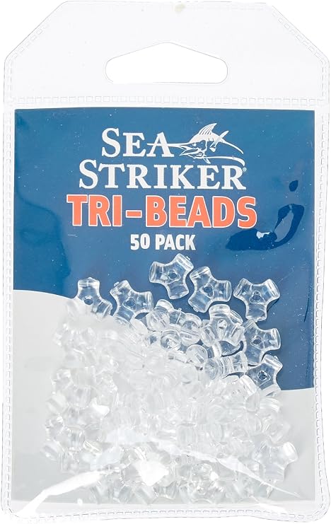 Sea StrikerRound Beads 36 Pk 6mm Red