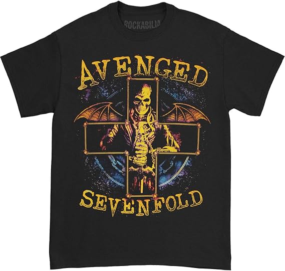 Avenged Sevenfold Men's Stellar T-Shirt Black