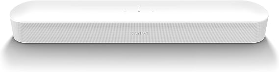Sonos Beam (Gen 2) The Smart Soundbar for TV Music and More (White)