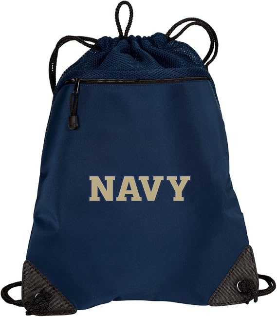 Broad Bay Naval Academy Drawstring Backpack