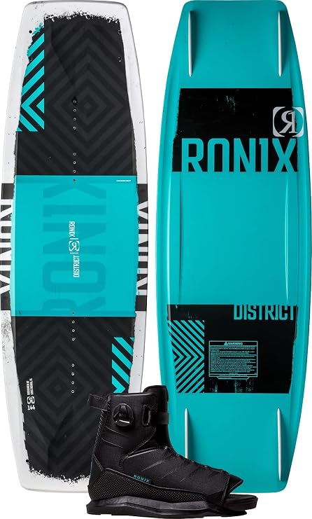Ronix Wakeboard Package 134 - District Wakeboard w/ Anthem Boa Boot - 10.5-14.5