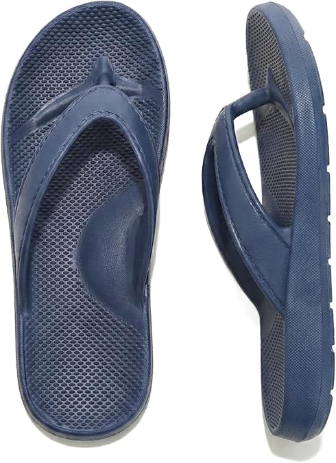 Flip Flops with Arch Support for Women & Men Orthotic Sandals for Plantar Fasciitis Relief Lightweight, Cushioning Beach Sandal
