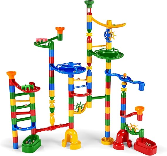 Lakeshore Super-Fun Marble Run - 116-Piece Set