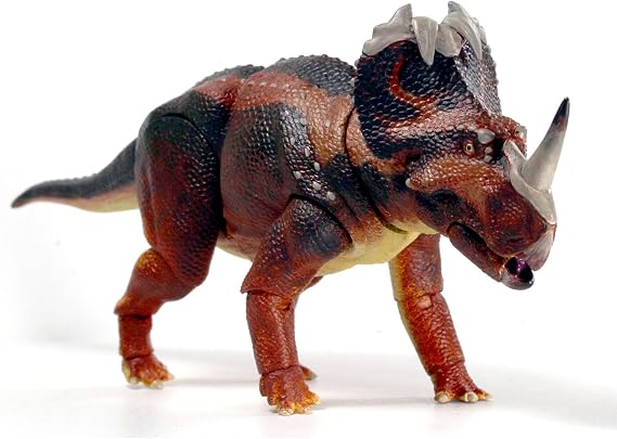 中生代の獣: セントロサウルス アペルトゥス少年 - 1/18スケール 恐竜アクションフィギュア - 10インチ 連結 コレクター向け ミニチュア 手描き