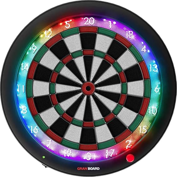 GRANBOARD3s Bluetooth Electronic Dartboard - Green